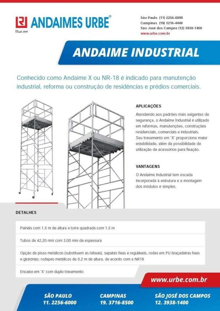 Catálogo Digital Andaime Industrial