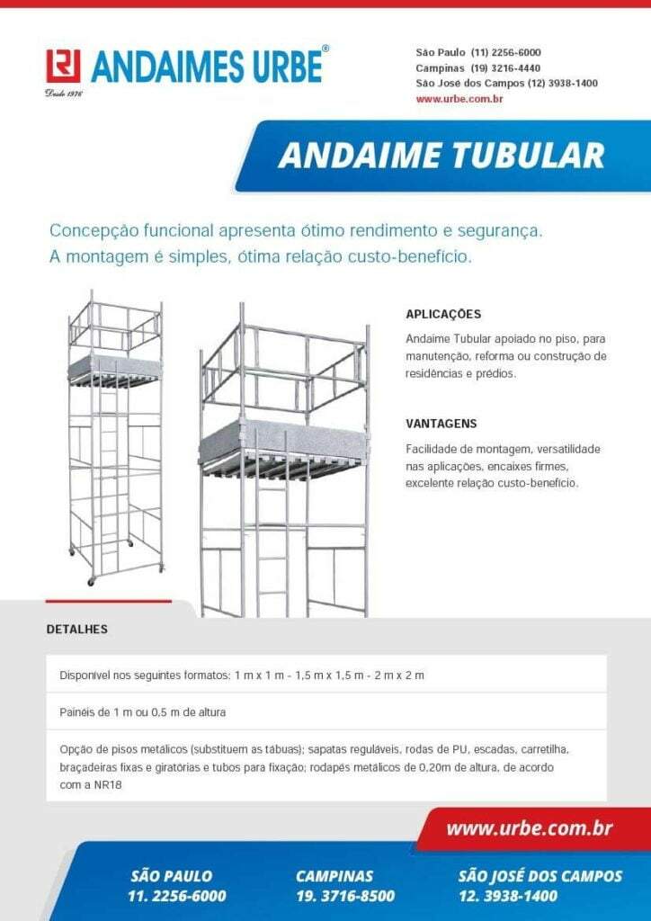 Catálogo Digital Andaime Tubular